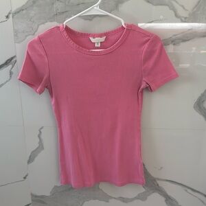 H & M PINK TOP